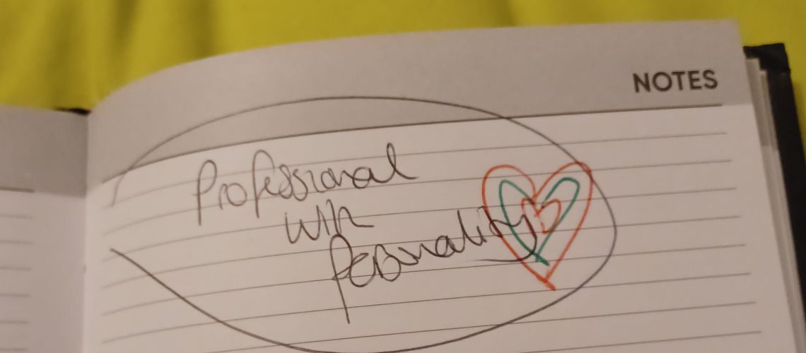 Professional with Personality Professional with Personality